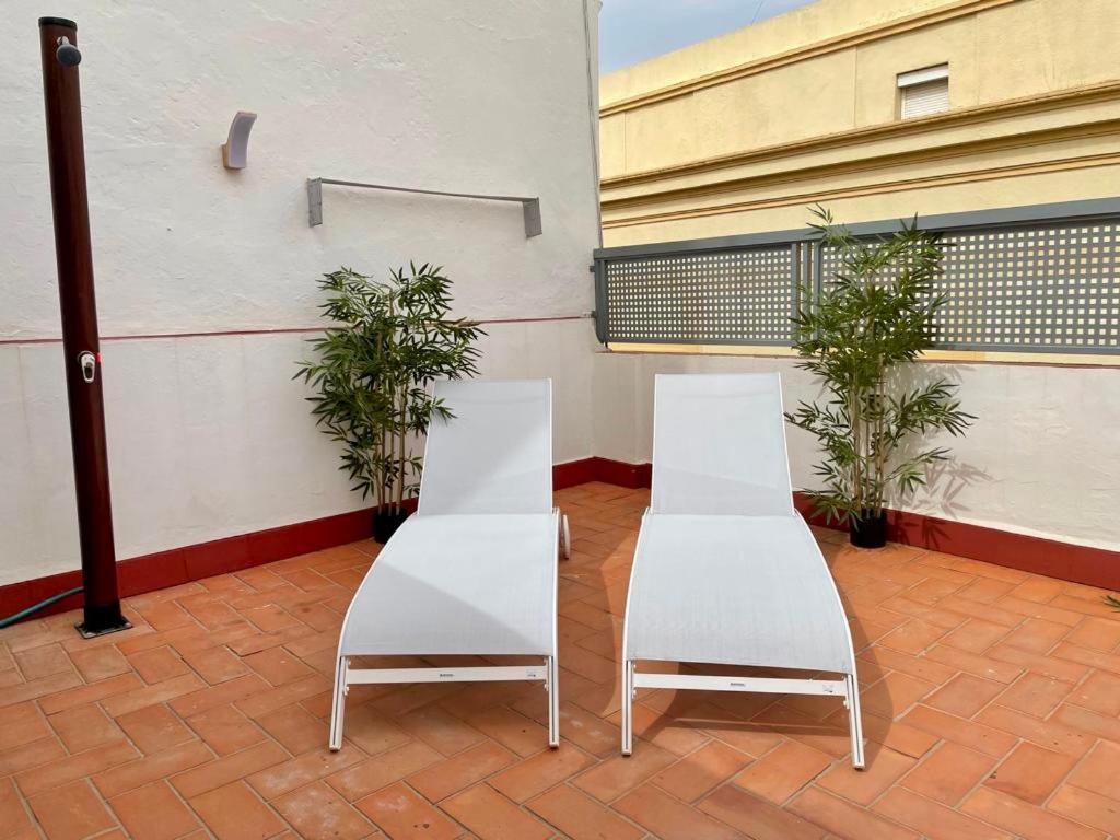 Ti2 Duplex Con Terraza Privada, 120 Metros De La Catedral Apartment Севиля Екстериор снимка